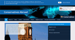 Desktop Screenshot of conservativesabroad.org